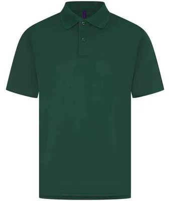 Productafbeelding van Henbury - Poloshirt voor heren, vochtafvoerend, CoolPlus LT5768 (XL) (Groen)