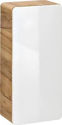 Produktbild von Badezimmersockel in Natur und Weiß - 35 × 22 × 75 cm (L × B × H) - ARUBA
