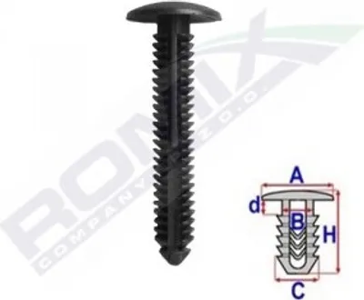 Immagine prodotto di ROMIX ROM clip per tappezzeria C70181