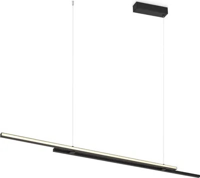 Produktbild von Maytoni  Pendelleuchte Halo LED incl. Schwarz aus Glas , Aluminum   48W für Küche, Schlafzimmer, Wohnzimmer, Esszimmer, Lobby