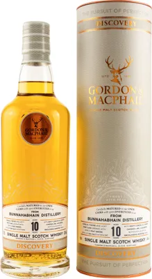 Produktbild von Gordon & MacPhail Bunnahabhain Peated 10 Years Bourbon Cask + Box 700ml 43,0% Vol.