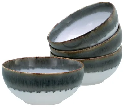 Immagine prodotto di CreaTable, 21686, Cascade, Set di 4 ciotole "Buddha Bowl", in stoneware
