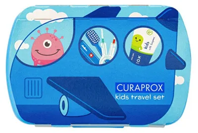 Produktbild von CURAPROX Zahnbürste KIDS Travel-Set, 1 Set