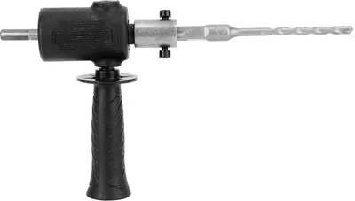 Image de Marteau électrique -Tête de conversion -Foret rotatif noir Bit noir
