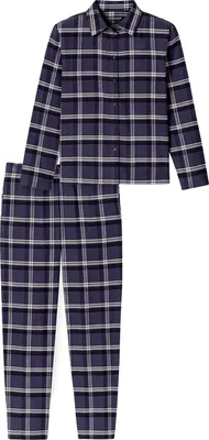 Produktbild von SCHIESSER Damen langer Schlafanzug