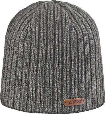 Produktbild von Areco warme Strickmütze Funktionsfaser mit Fleece-Innenfutter, grau, Gr. Einheitsgröße