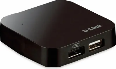 Produktbild von D-Link DUB H4 - Hub - 4 Anschlüsse