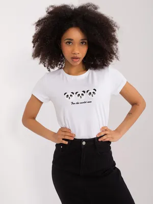 Produktbild von Basic Feel Good Kurzarm-T-Shirt für Frauen Broight weiß S/M