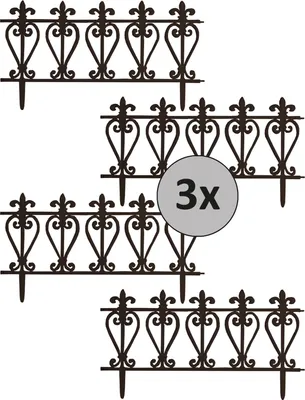 Produktbild von Zierzaun Ornament Nessa