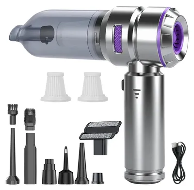 Image de Aspirateur à main, 16000 Pa, sans fil, avec une fonction 3-en-1