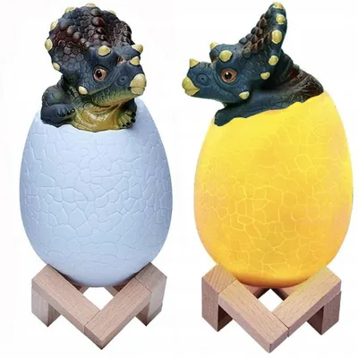 Obrázok produktu pre Verk 12294 Dinosaurus Triceratops 3D RGB lampa