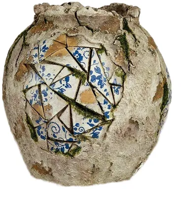 Zdjęcie produktu dla Dekoracyjna figurka, wielokolorowa, 27 x 27 x 27 cm (2 sztuki)