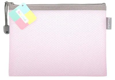 Produktbild von Schlüsselbeutel A5 aus EVA-Schaumstoff, pastellrosa - Biurfol