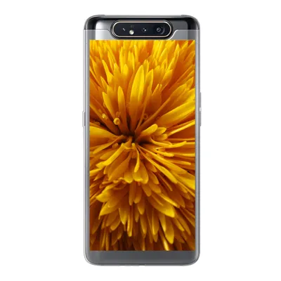 Produktbild von MuchoWow® Handyhülle Schutzhülle Hülle für Samsung Galaxy A80 Löwenzahn - Gelb - Abstrakt Silikon Softcase Handy Hülle - Schutzdeckel