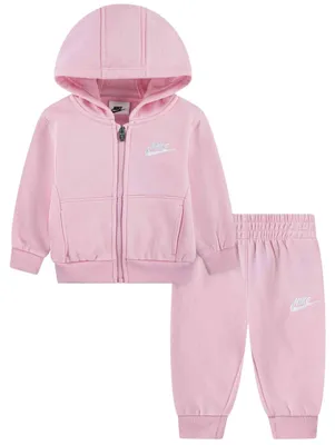 Obrázok produktu pre Tepláková súprava Nike Club Fleece "Medium Soft Pink/White" pre Detské