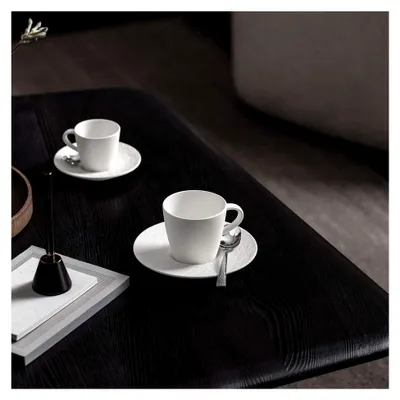Produktbild von Kaffeetasse 220ml 6er Set weiß Porzellan