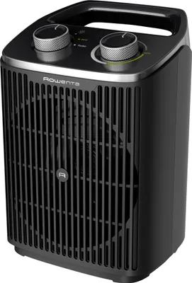 Immagine prodotto di Termoventilatore Rowenta Instant Comfort Compact 2000, 2 livelli di potenza, dimensioni compatte, termostato, livello di raffreddamento, maniglia per il trasporto, nero, SO2350F0