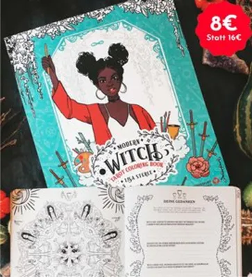 Produktbild von Modern Witch Tarot - Coloring Book