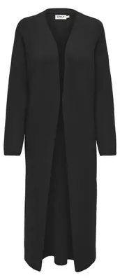 Produktbild von ONLY Damen ONLALPHA LS Maxi Cardigan KNT Strickjacke, Black, M