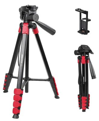 Immagine prodotto di Treppiede fotografico - 172 cm - Alluminio - Testa panoramica 360° - Borsa per il trasporto