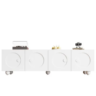 Produktbild von Moderner TV-Schrank, TV-Ständer, TV-Ständer, Einzigartiges Design,Esszimmer TV-Konsolentisch 180,5 x 38 x 50 cm (L x B x H)