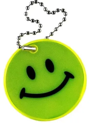 Produktbild von Reflektierender Anhänger „Smile“ – Zentrum