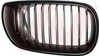 Image de VAN WEZEL 0649514 Calandre avant pour BMW 3 Berline (E46) Droite Noir