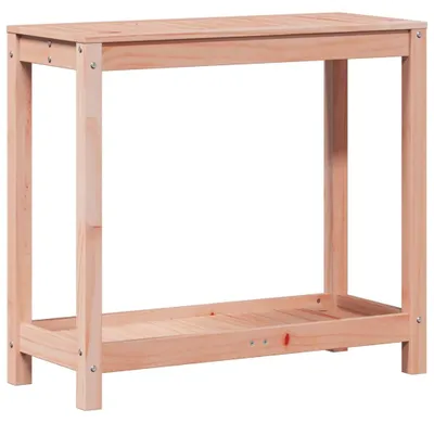 Obrázok produktu pre vidaXL Stôl na sadenie s policou 82,5x35x75 cm z masívneho dreva duglasky