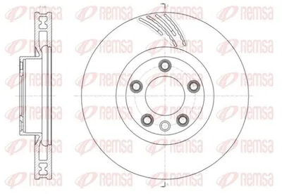 Produktbild von REMSA Bremsscheibe Vorne Rechts für VW Touareg (7P5, 7P6) 360mm 61419.10
