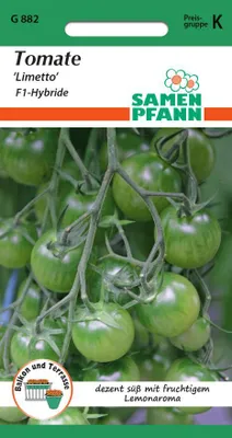 Produktbild von Tomate Limetto F1 Hellgrüne Cherry-Tomate