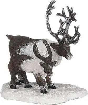Productafbeelding van Reindeers l7xw5,5xh7 cm kersthuisje Luville