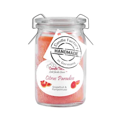 Produktbild von Candle Factory Baby Jumbo Citrus Paradise Duftkerze Dekokerze 308047