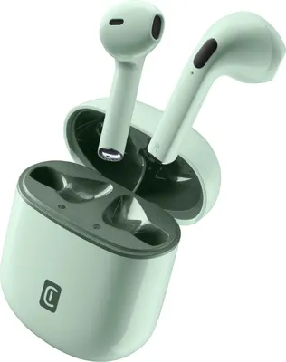 Produktbild von Cellularline WIRELESS HEADSET STYLE COLOR, True Wireless Stereo (TWS), Anrufe/Musik, 80 g, Kopfhörer, Grün