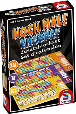 The image shows the packaging of a board game extension set.