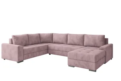 Produktbild von CHIEF U – Ecksofa Couchgarnitur in U-Form mit Schlaffunktion & Bettkasten Wohnlandschaft