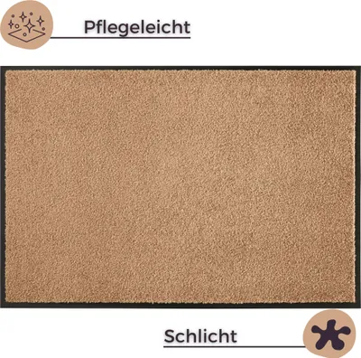 Image de Hanse Home Wash & Clean Fußmatte Caramel