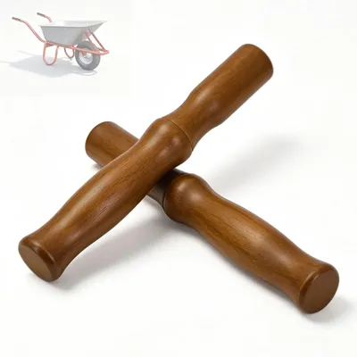Produktbild von Omgoods – Holzgriffe für Capito-Transportwagen – Ersatzgriffe für Schubkarren