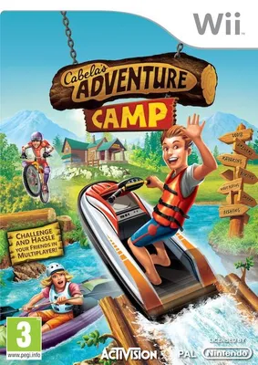 Produktbild von Activision Cabela's Adventure Camp, Nintendo Wii, Nintendo Speicherkarte, Familie, E (Jeder)