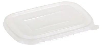 Produktbild von 50x Deckel transparent aus PP für Pappschalen rechteckig 173x120mm