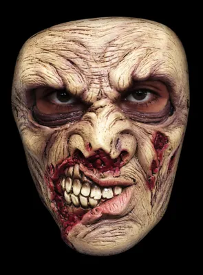 Immagine prodotto di Maschera da zombie - Costume horror per Halloween e feste a tema