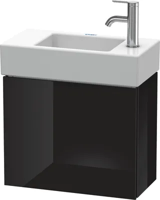 Image de Duravit L-Cube Meuble sous-lavabo suspendu, 1 porte, charnière à droite, 480x400x240mm, LC6246R4040