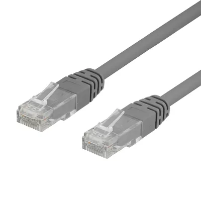 Immagine prodotto di DELTACO U / UTP Cavo patch Cat6, LSZH, 1m, grigio, confezione da 50