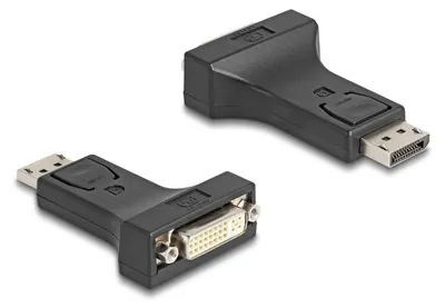 Obrázok produktu pre DeLOCK 66615, DisplayPort, DVI-D, Čierna