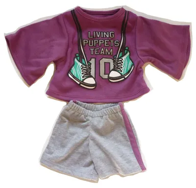 Produktbild von Handpuppe Sportbekleidung Living Puppets für Puppen in 45 cm W699