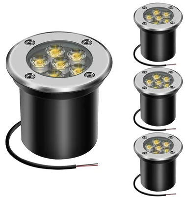 Obrázek produktu pro Sada 6 LED zemních svítidel pro venkovní použití