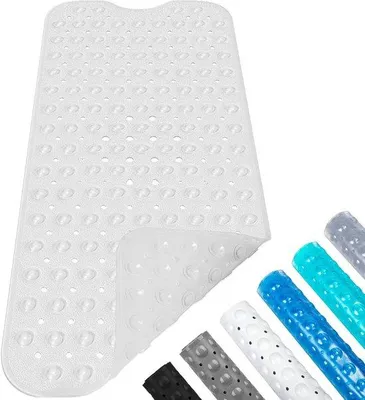 Produktbild von Famanu Badmatte Antirutschmatte 100 x 40 cm - Transparent