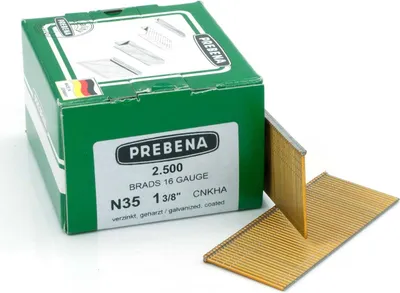 Produktbild von Prebena N35CNKHA Stauchkopfnaegel (Brads) verzinkt geharzt