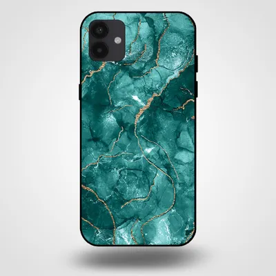Image de Smartphonica Coque pour Samsung Galaxy A04 avec impression marbre - Coque arrière en TPU avec impression marbre - Vert doré