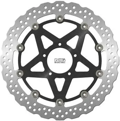 Obrázok produktu pre Ng Vordere Bremsscheibe Ducati Panigale '12-21 (330X72X5Mm) (5X8.5Mm) Wave Floating (Aluminium Center)