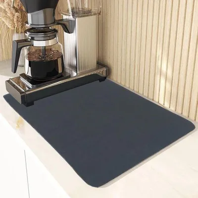 Image de Tapis absorbant pour bar à café 50 x 60 cm Noir
